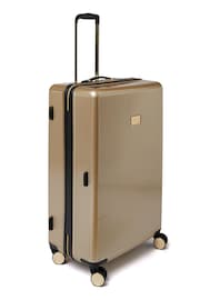 Dune London Gold Olive Large Suitcase - Image 3 of 5