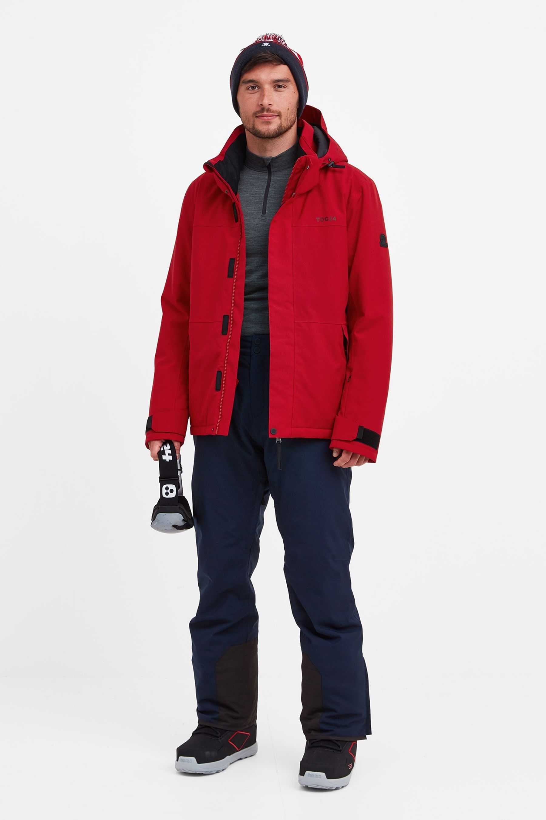 Buy Tog 24 Red Stratus Ski Jacket from Next Luxembourg