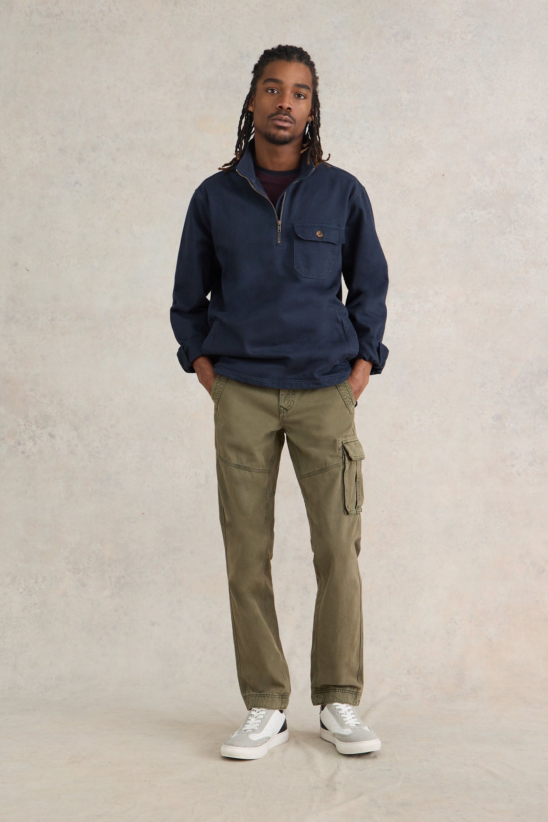 Buy White Stuff Kegworth Cargo 100 Cotton Trousers Next Ukraine