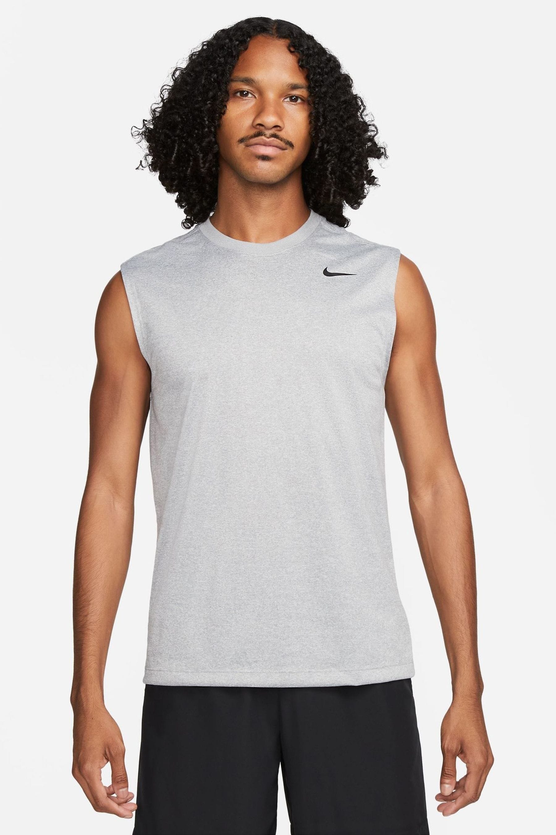 Buy Nike Grey Dri FIT Legend Training Vest Top from the Next UK online shop