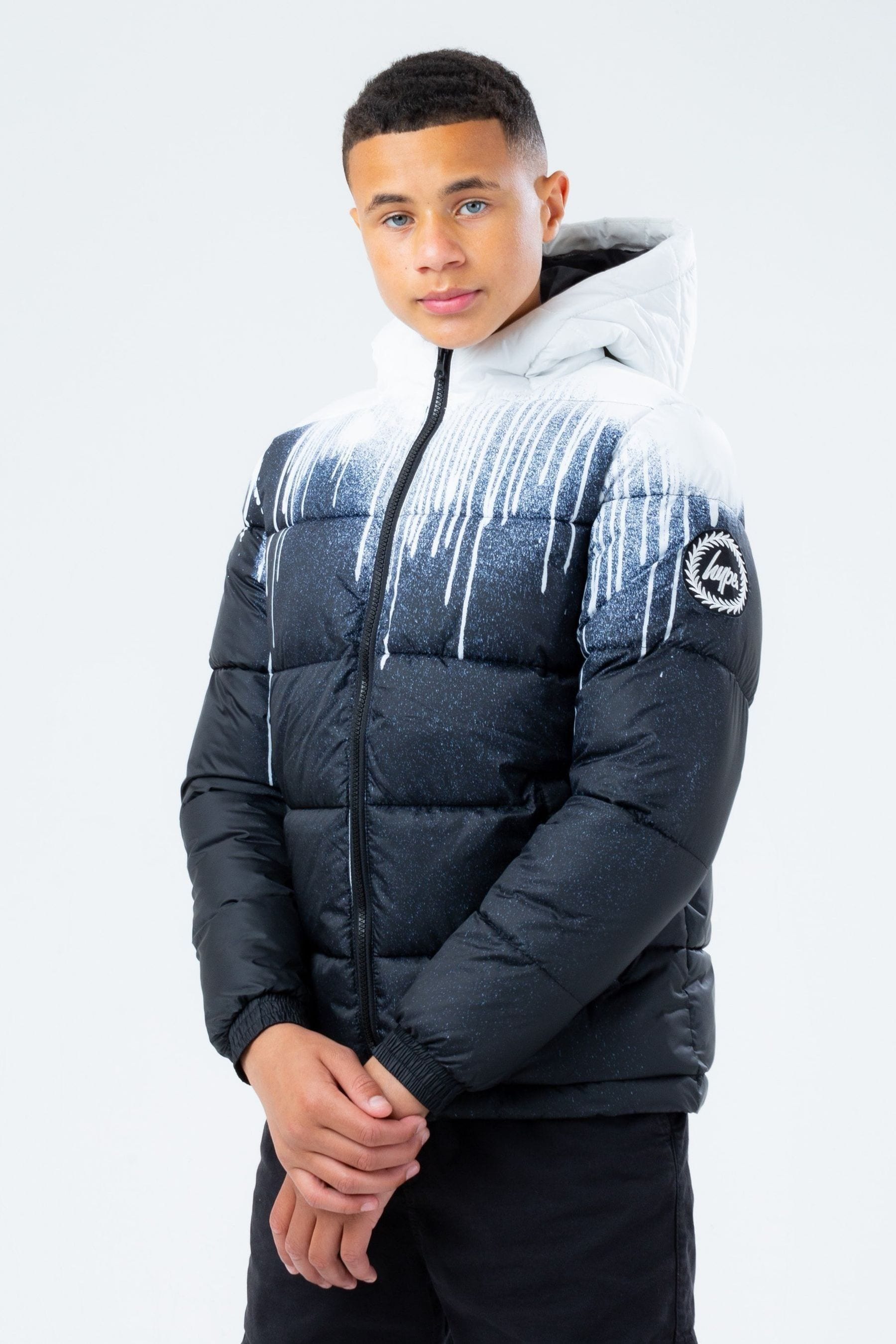 Buy Hype. Mono Drip Puffer Coat from Next Luxembourg