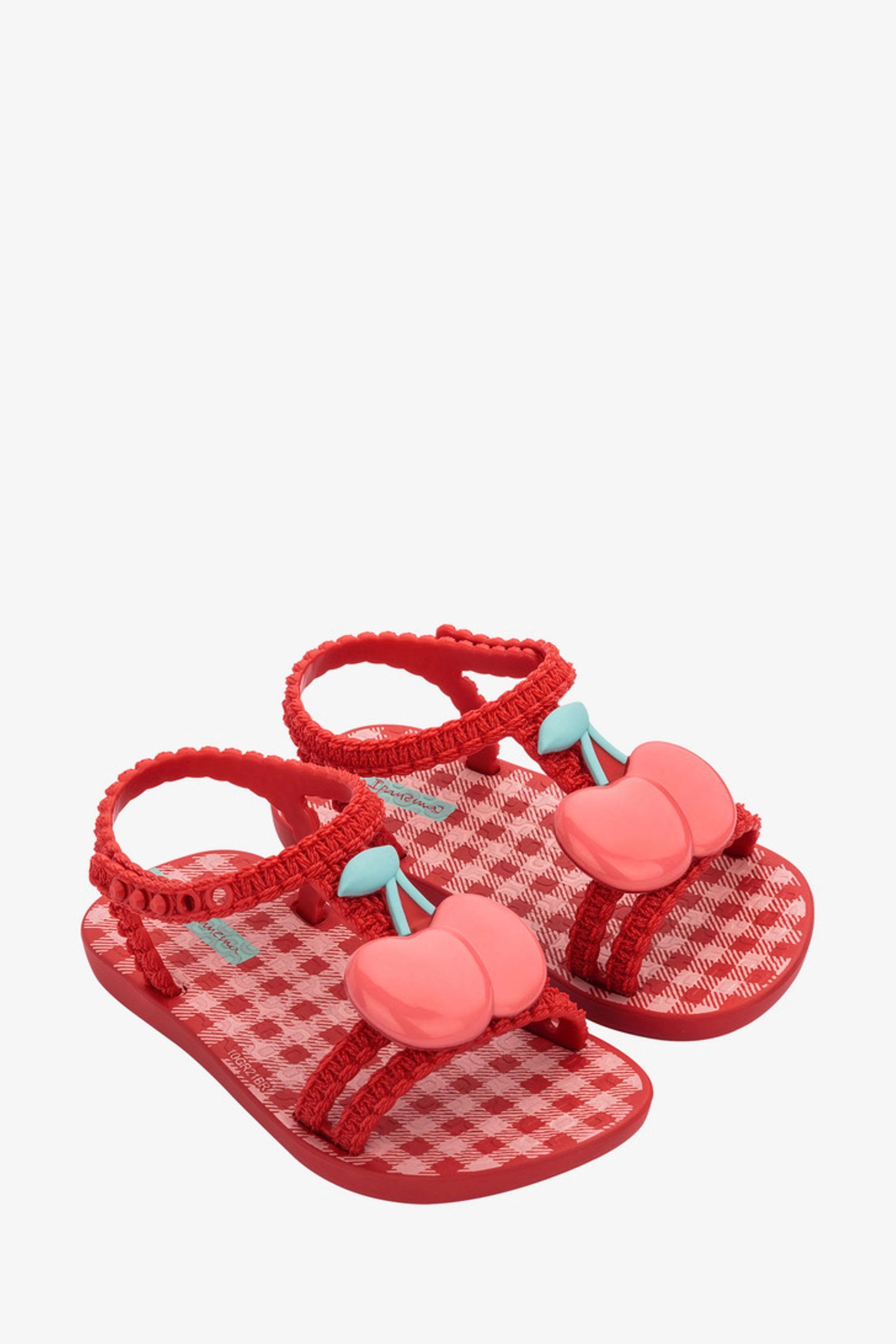 Buy Ipanema Baby Cherry Embellished Sandals from Next Luxembourg