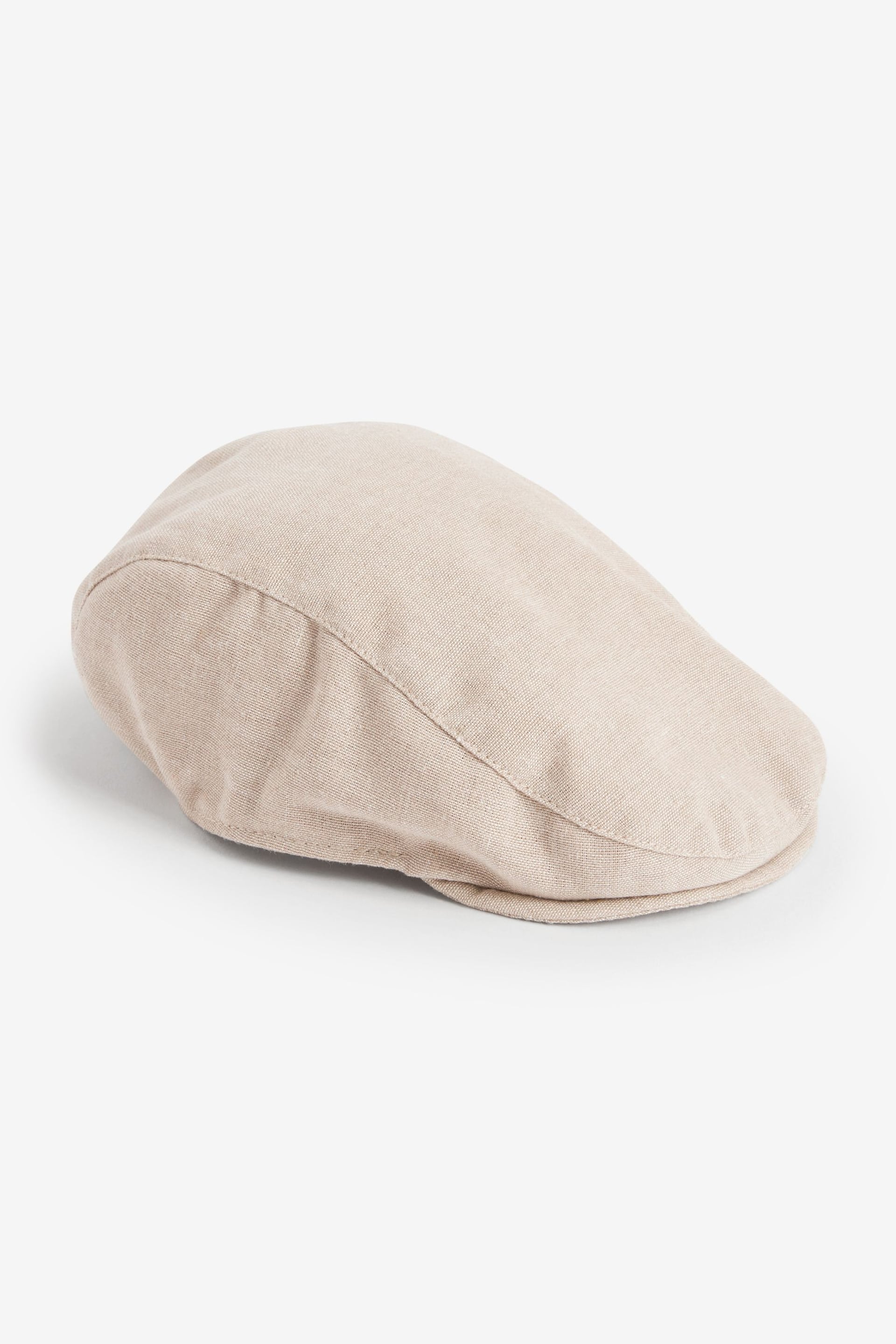 Beige Baby Flat Cap (0mths-2yrs) - Image 1 of 5