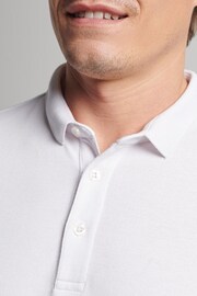 Superdry White Studios Organic Cotton Pique Polo Shirt - Image 7 of 8