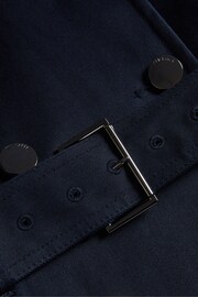 Ted Baker Blue Robbii Lightweight Trench Coat - Image 5 of 7