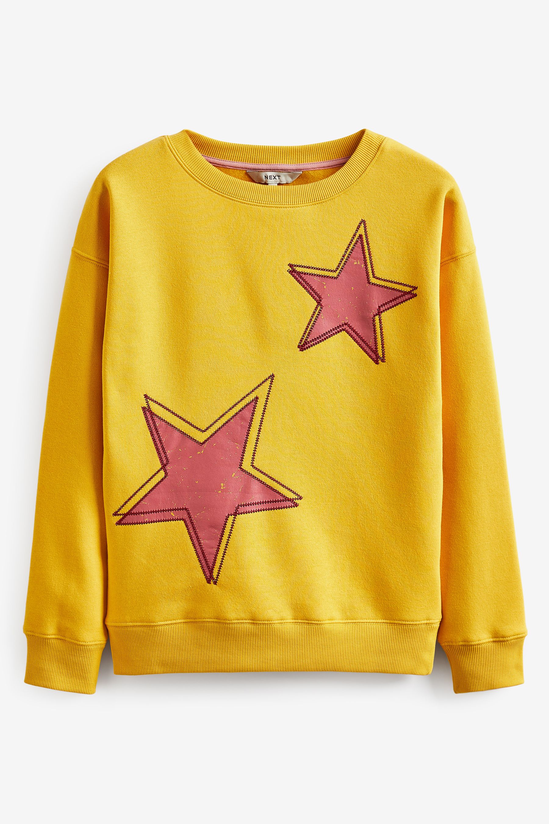 Next yellow sweatshirt hot sale