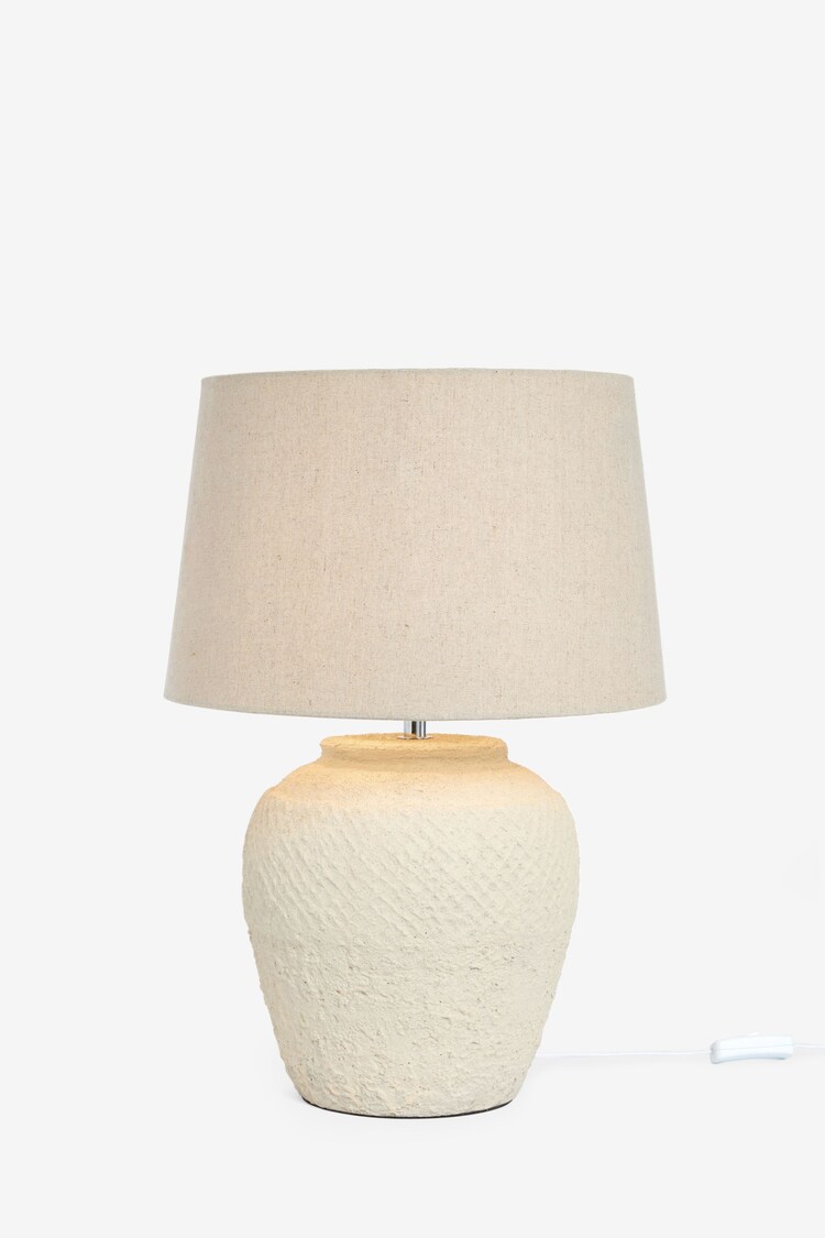 Ivory Cream Moreton Table Lamp - Image 4 of 4