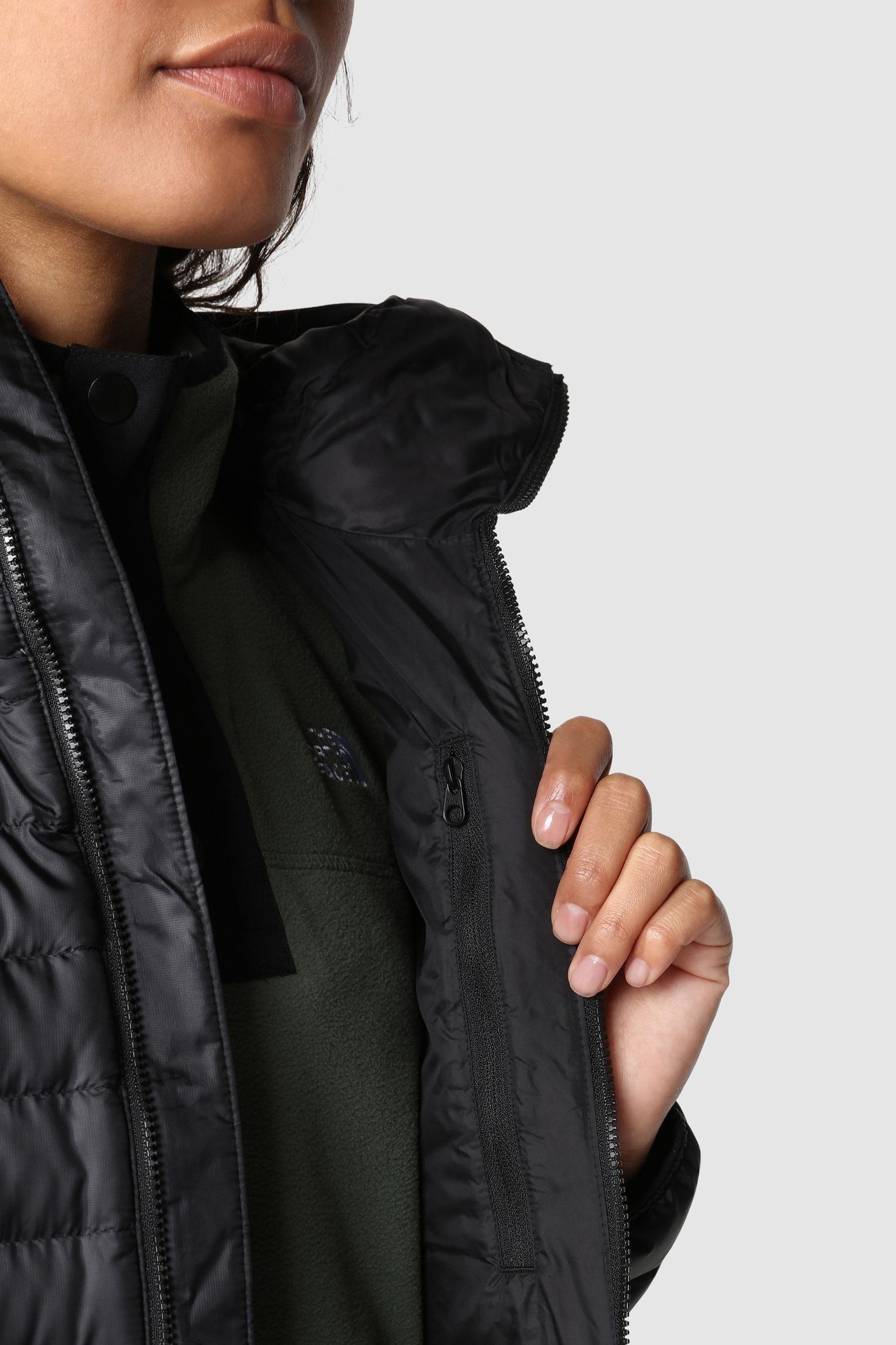 North face black trevail jacket shop