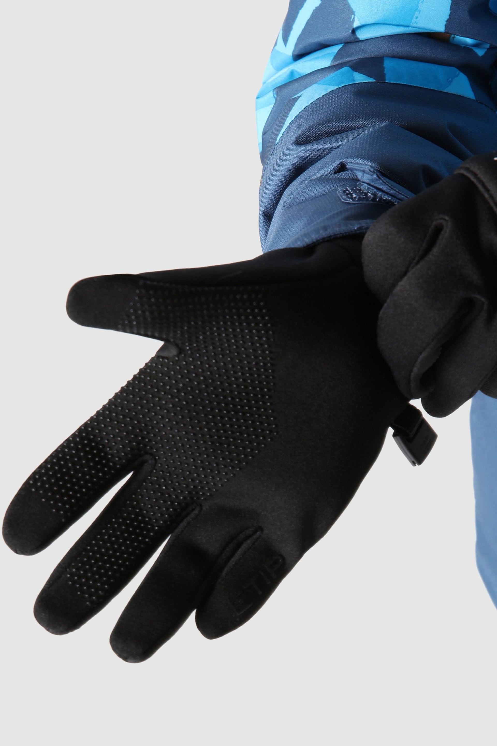The North Face Black Kids Etip Gloves - Image 4 of 4