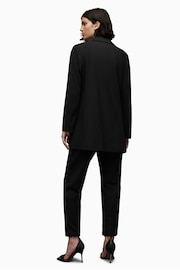 AllSaints Black Aleida Jersey Trousers - Image 3 of 6