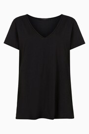 AllSaints Black Emelyn Tonic T-Shirt - Image 11 of 13