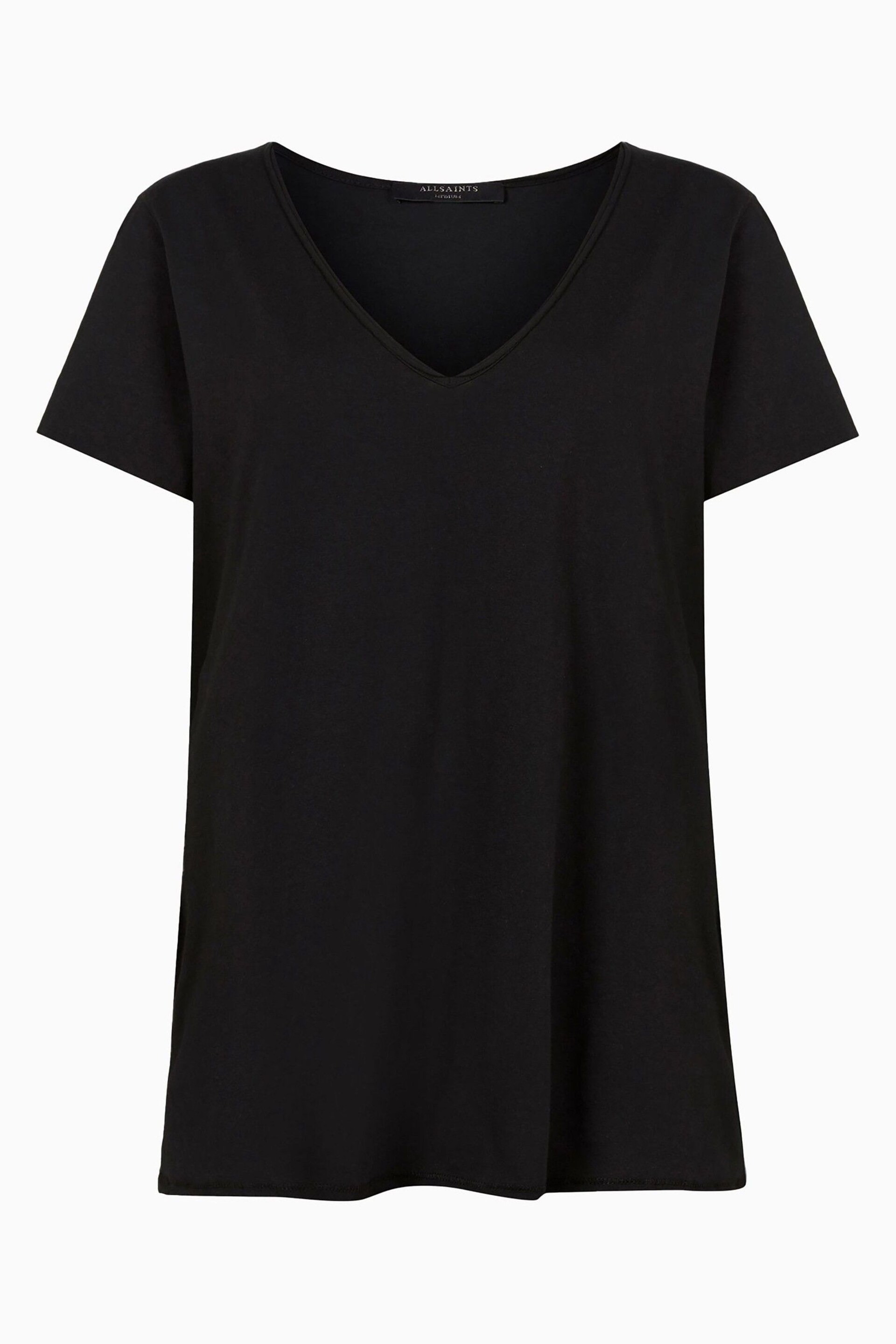 AllSaints Black Emelyn Tonic T-Shirt - Image 11 of 13