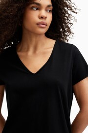 AllSaints Black Emelyn Tonic T-Shirt - Image 12 of 13