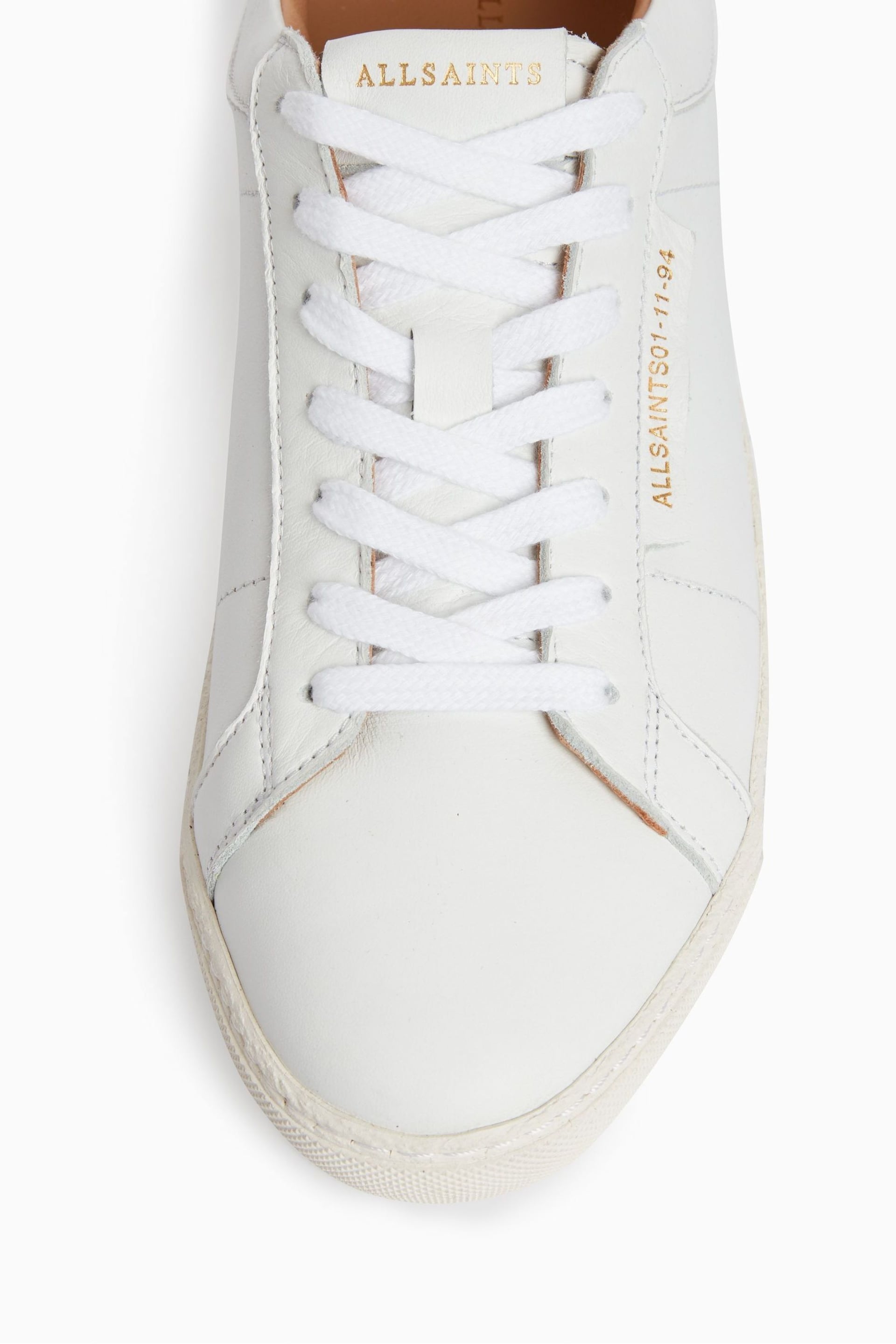 AllSaints White Sheer Sneakers - Image 4 of 7