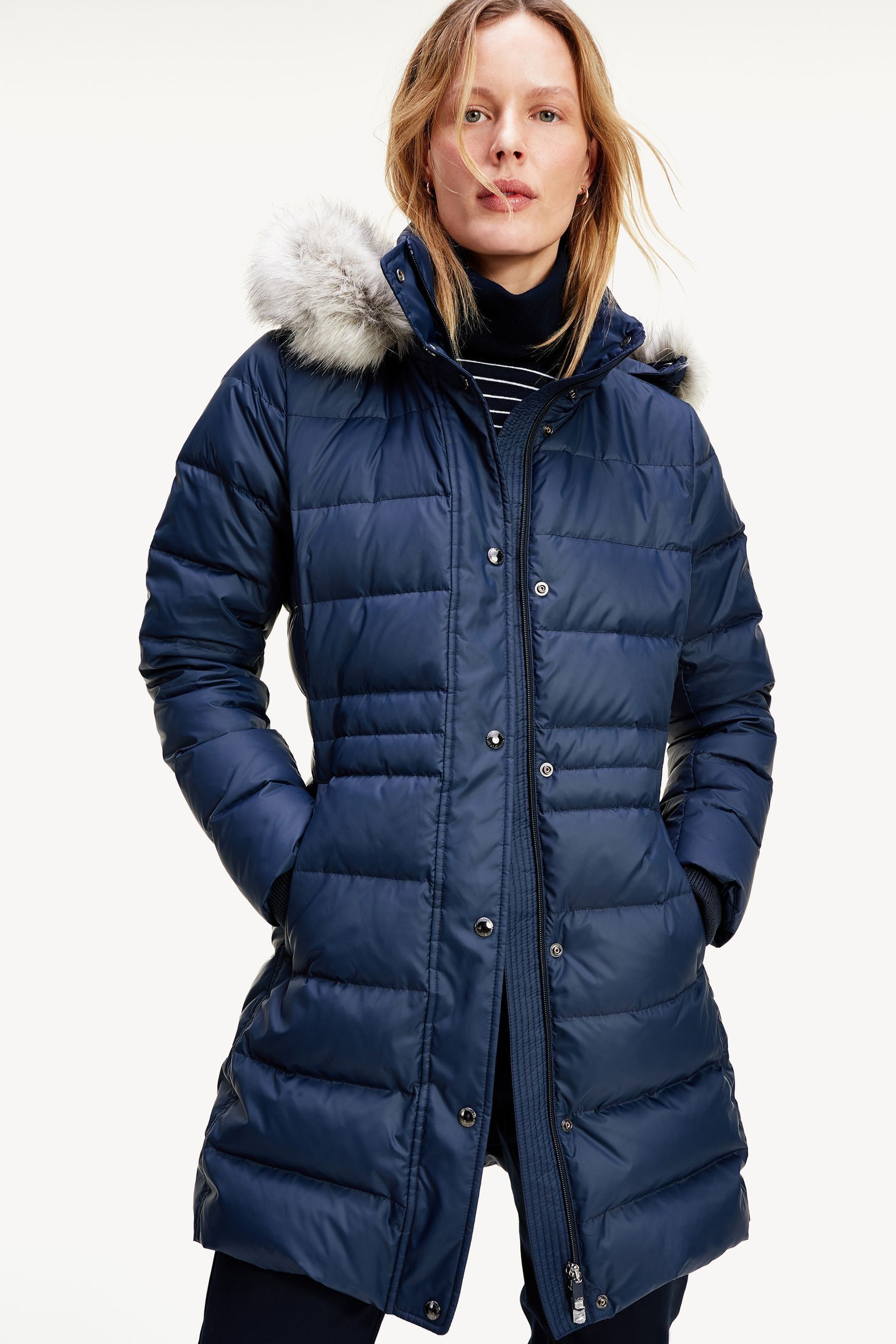 Lined parka tommy hilfiger store