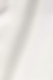 White Ivory Recycled Polyester Twill Pocket Square - Image 2 of 2