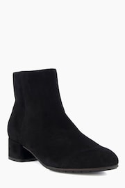 Dune London Black Pippie Smart Low Boots - Image 2 of 5