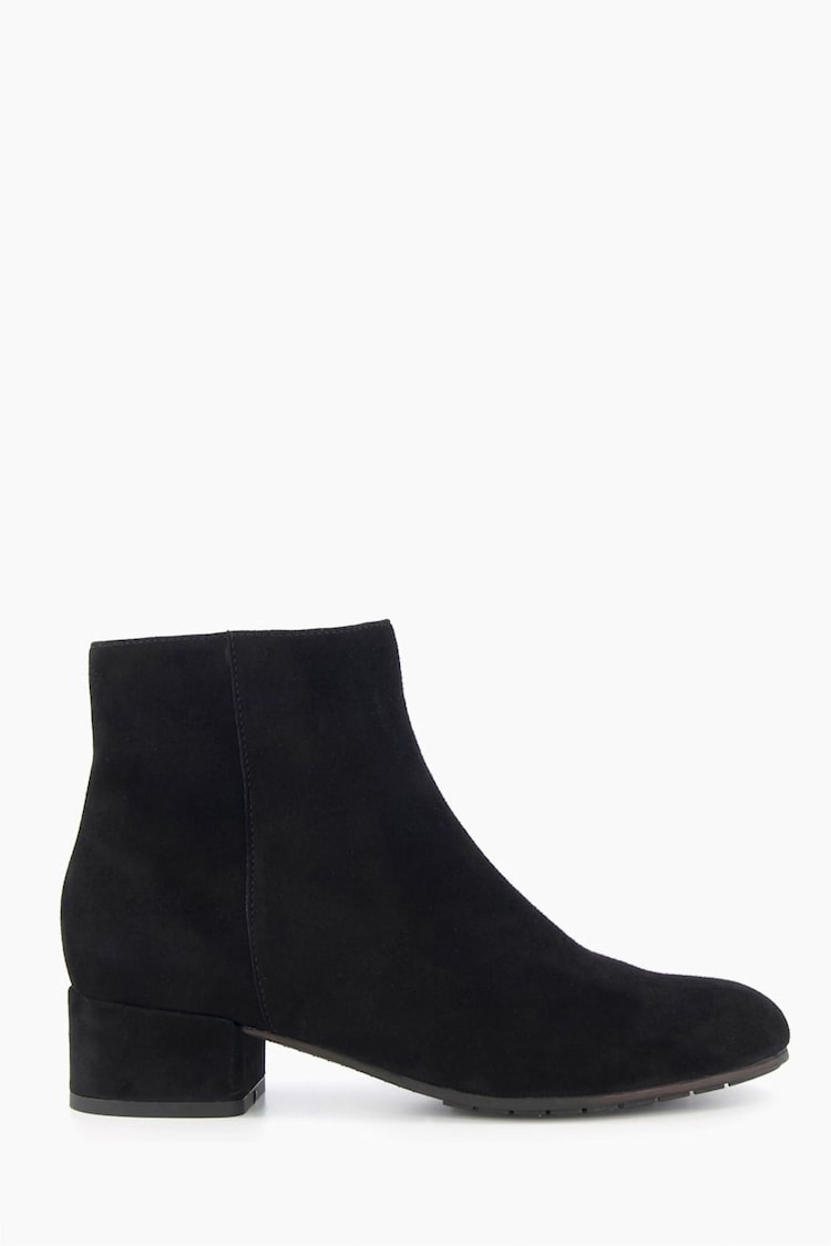 Dune London Black Pippie Smart Low Boots - Image 2 of 2