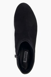 Dune London Black Pippie Smart Low Boots - Image 4 of 5