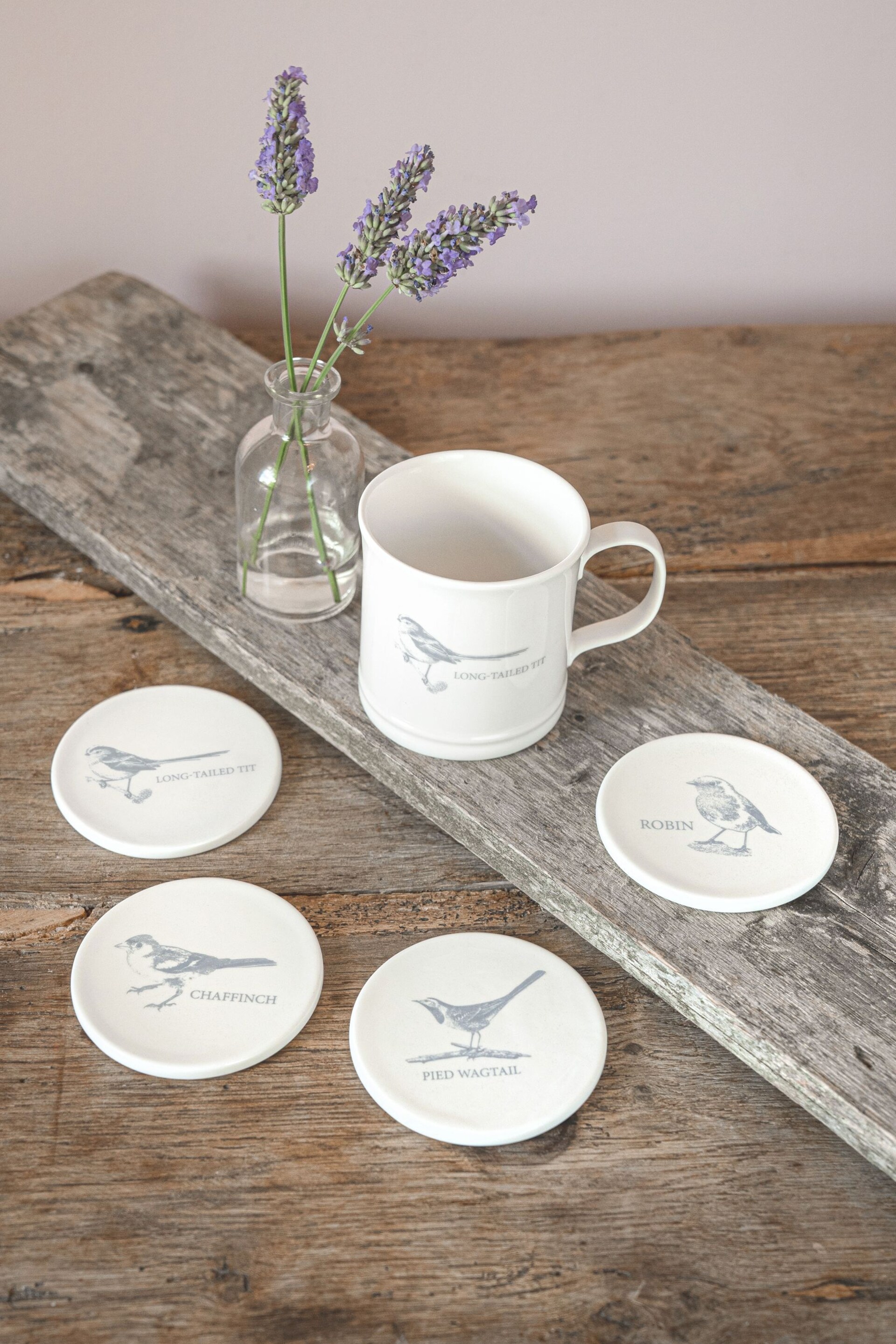 Mary Berry Set of 4 White Coasters - Image 1 of 4