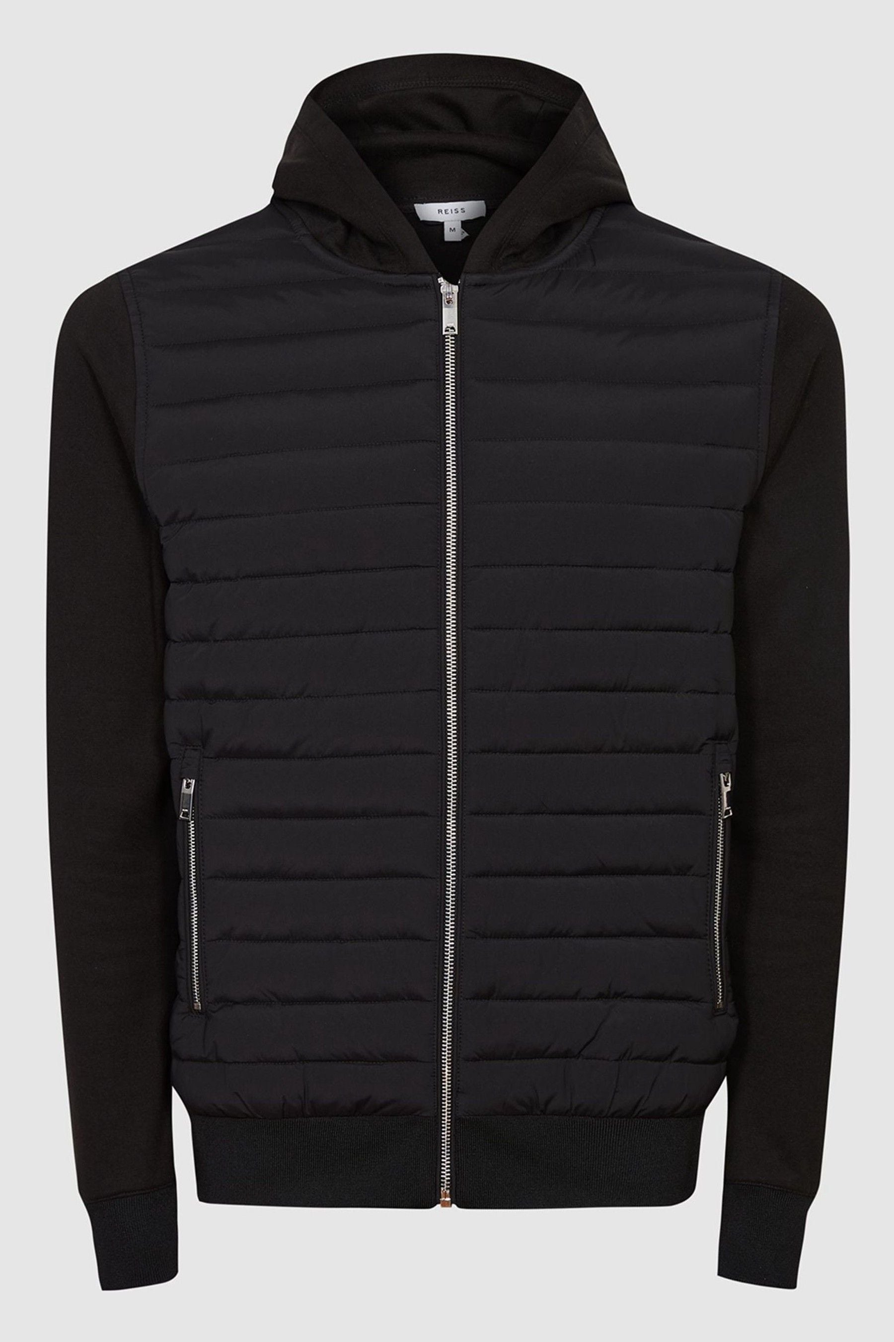 Buy Reiss Taylor Hybrid Zip Through Quilted Jacket from the Next UK online shop