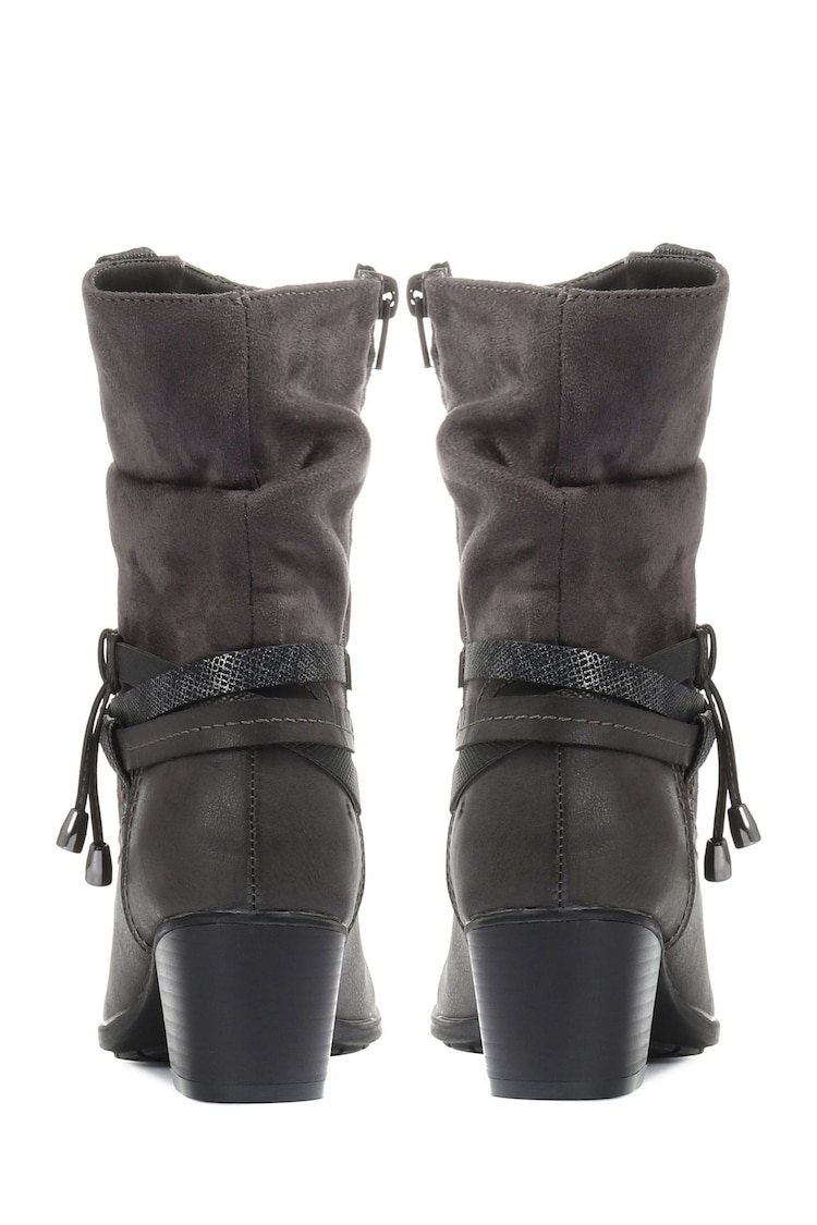 Pavers Ladies Heeled Mid Calf Boots - Image 2 of 5