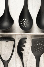 Fusion Set of 6 Black Nylon Utensils - Image 1 of 4