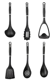 Fusion Set of 6 Black Nylon Utensils - Image 4 of 4