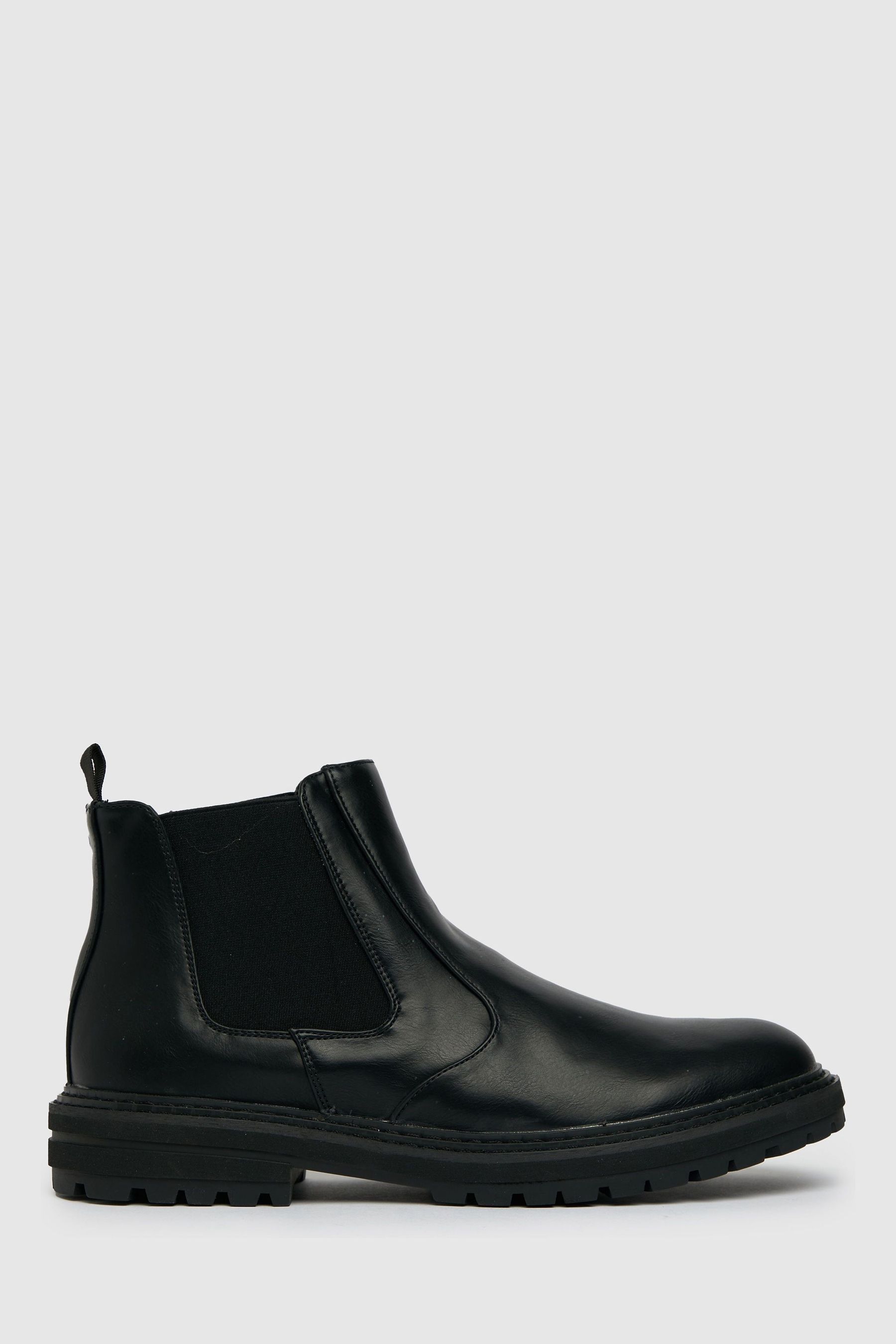 Buy Schuh Black Damon Chelsea Boots from Next USA