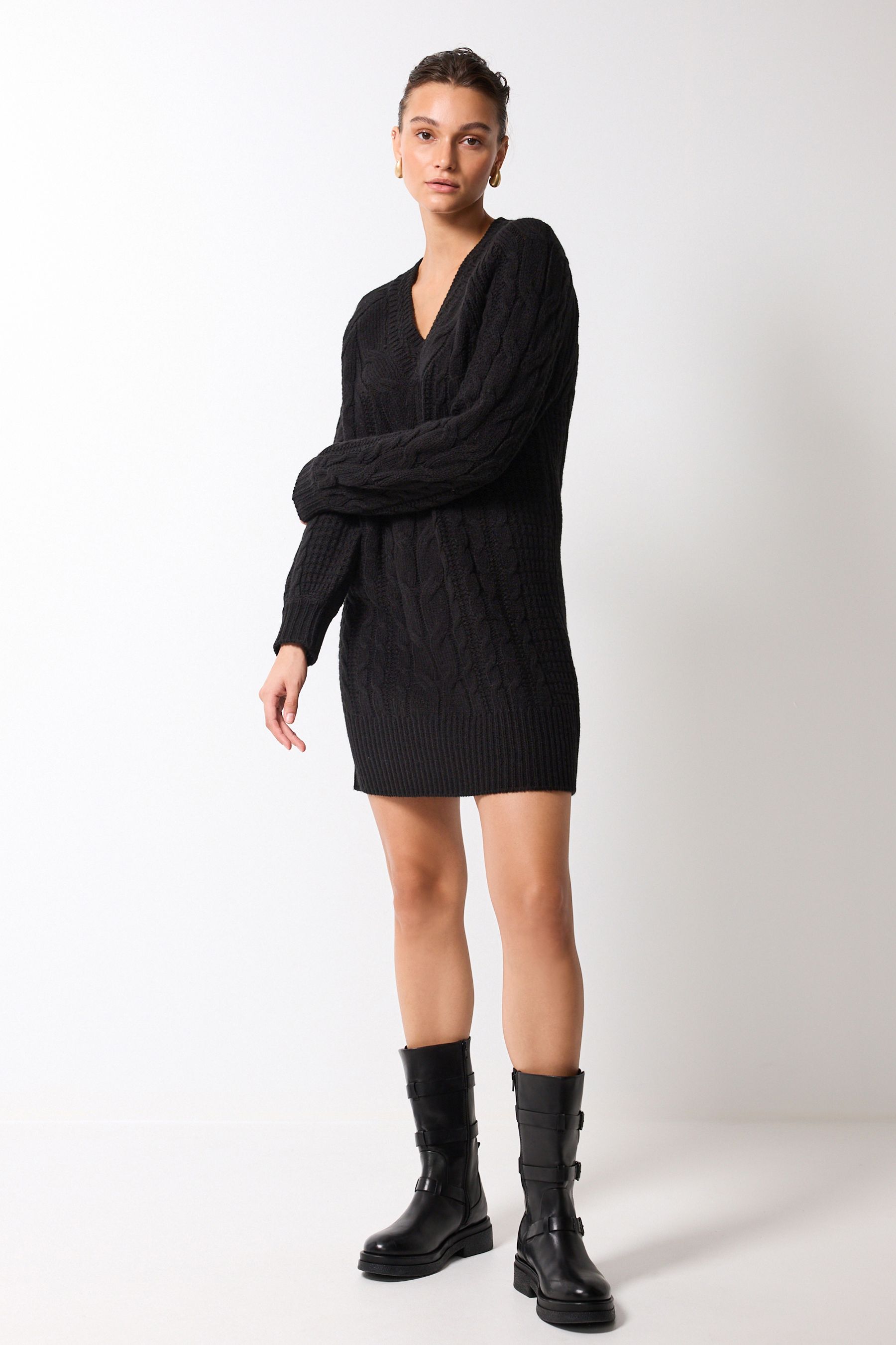 Next to me knit dress clearance