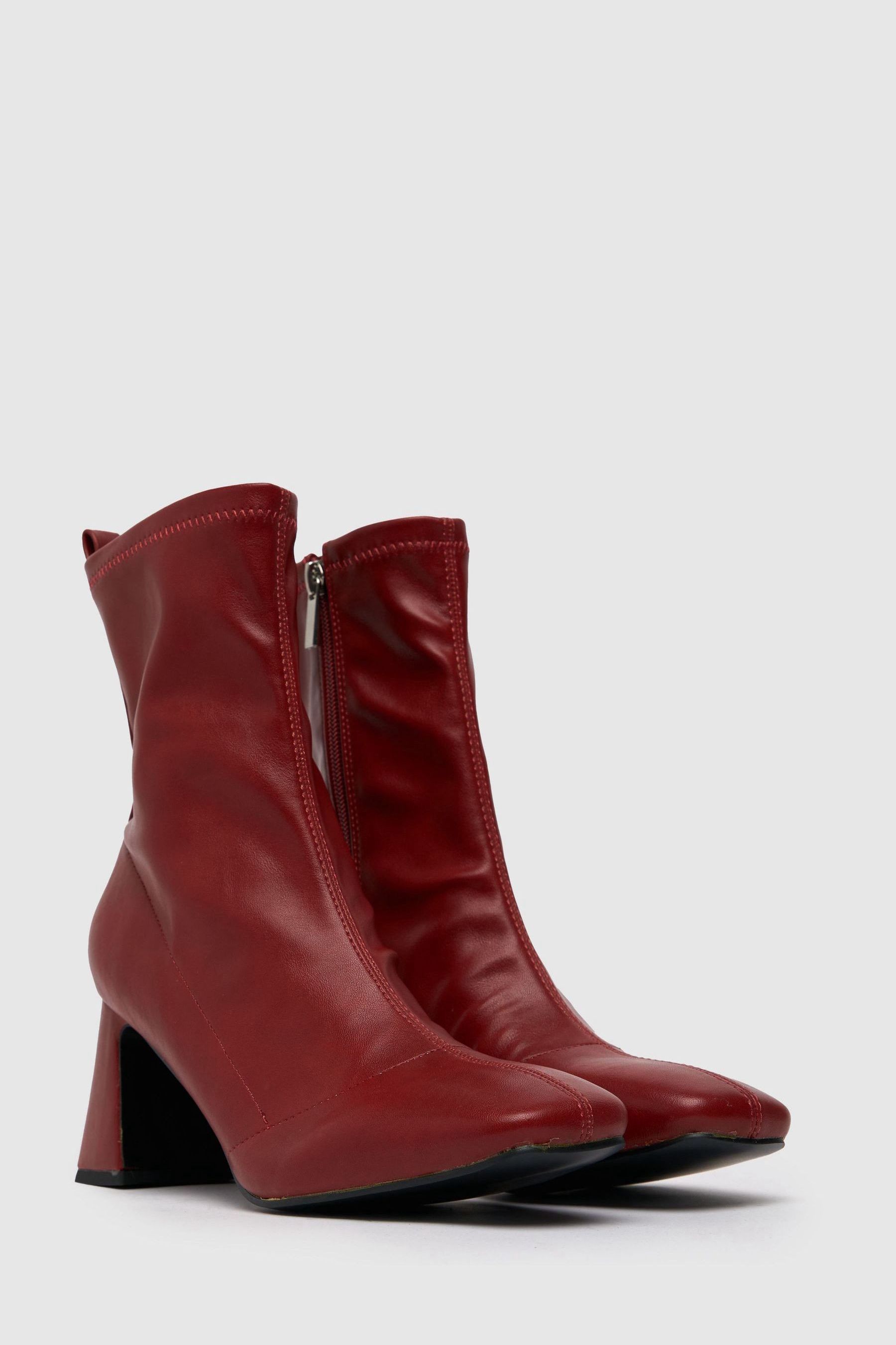 Schuh red boots hot sale