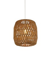 Searchlight Bobo Natural Paper String Woven Shade - Image 2 of 3