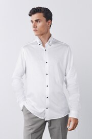 White Motionflex Knitted Shirt - Image 1 of 12