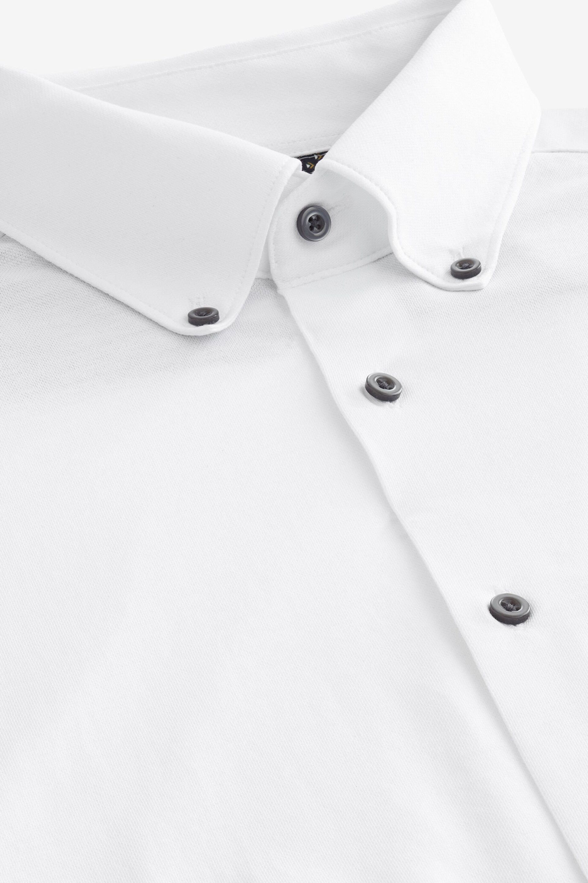 White Motionflex Knitted Shirt - Image 11 of 12