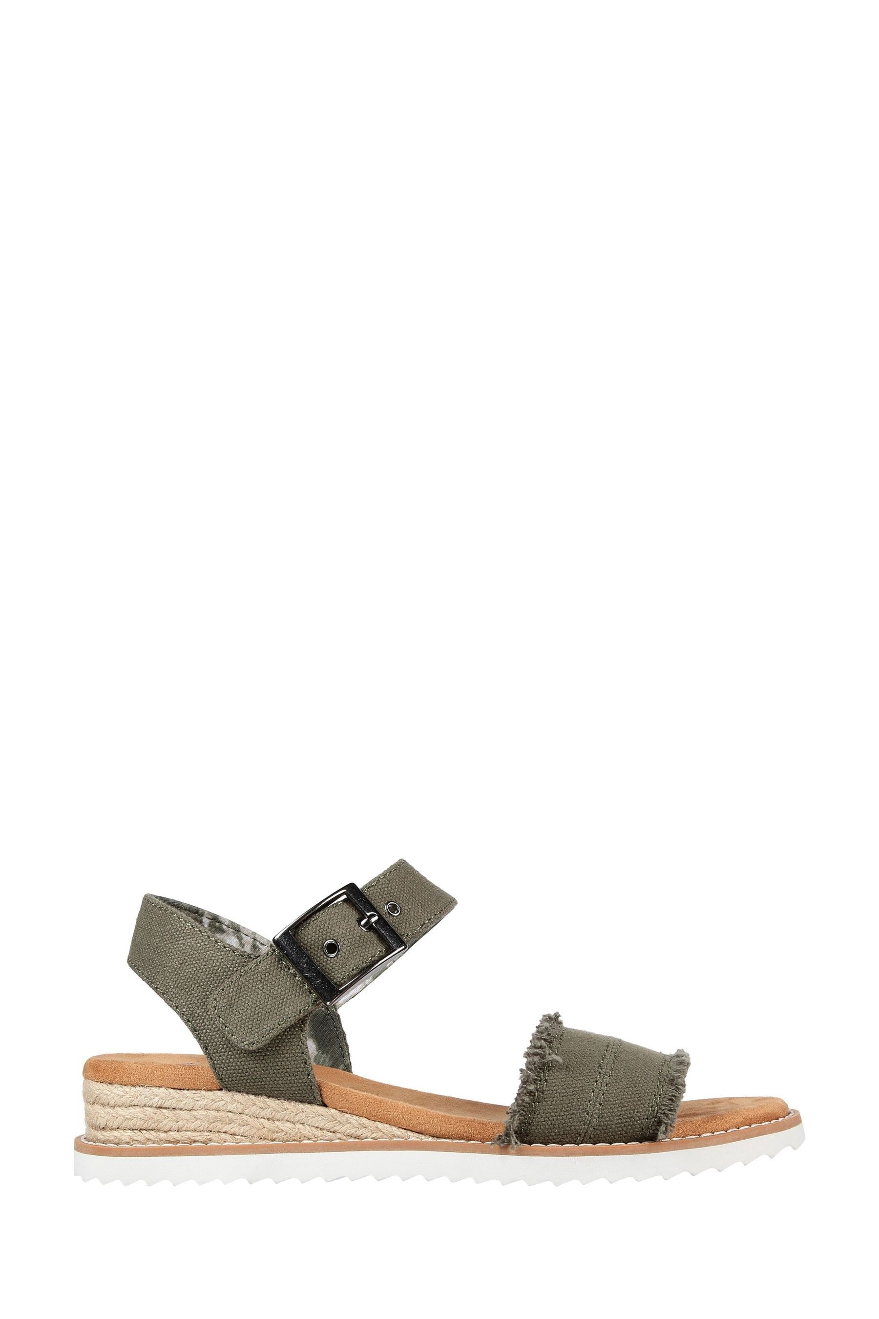 Buy Skechers Green Womens Desert Kiss Adobe Princess Sandals from Next Armenia