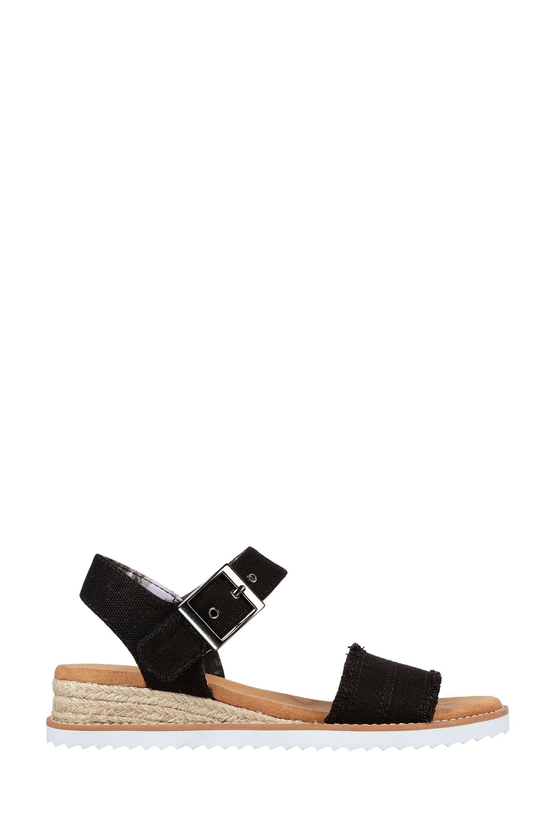 Buy Skechers Black Womens Desert Kiss Adobe Princess Sandals from Next Luxembourg