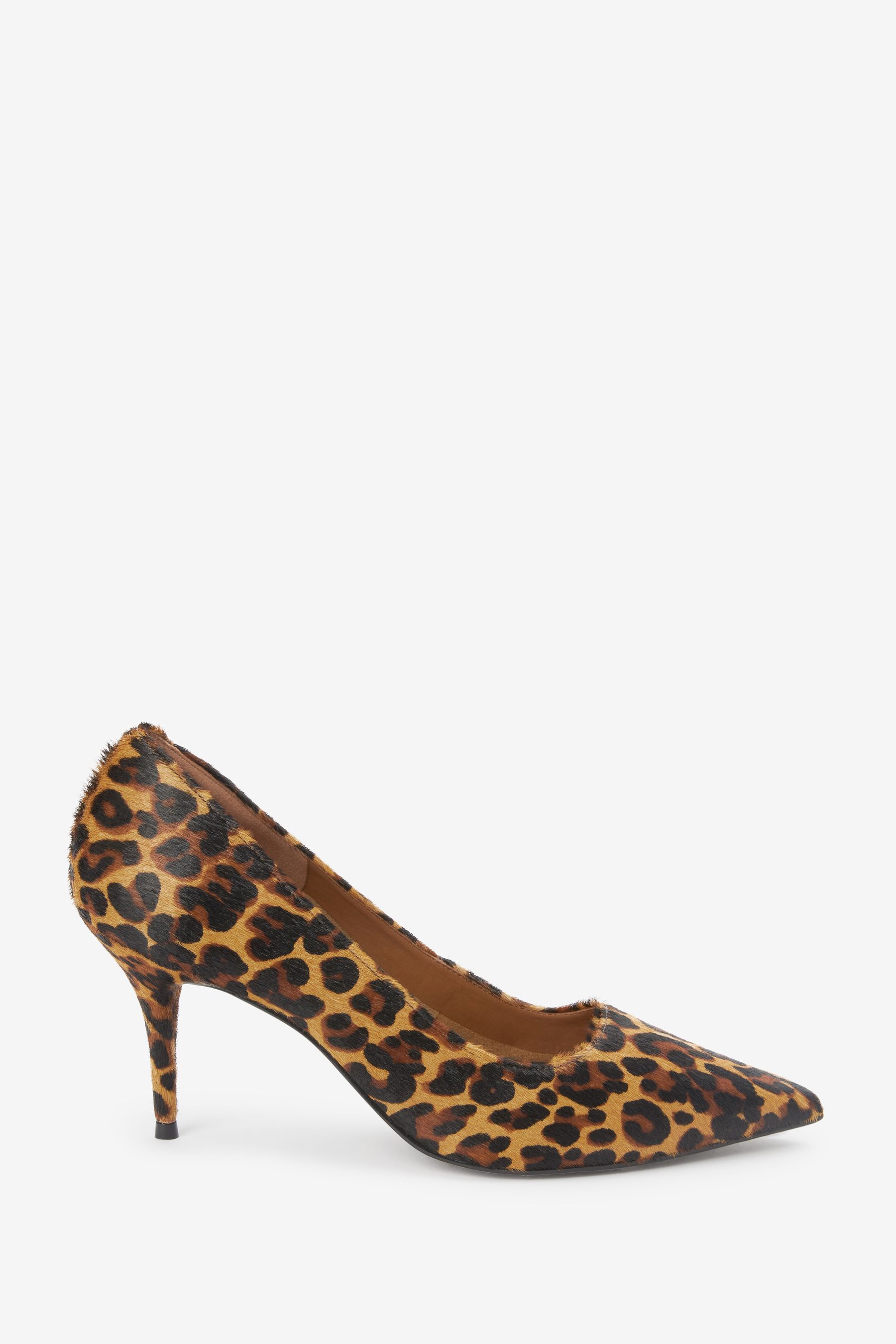 Buy Leopard Print Regular Wide Fit Forever Comfort Leather Court Shoes from Next Luxembourg