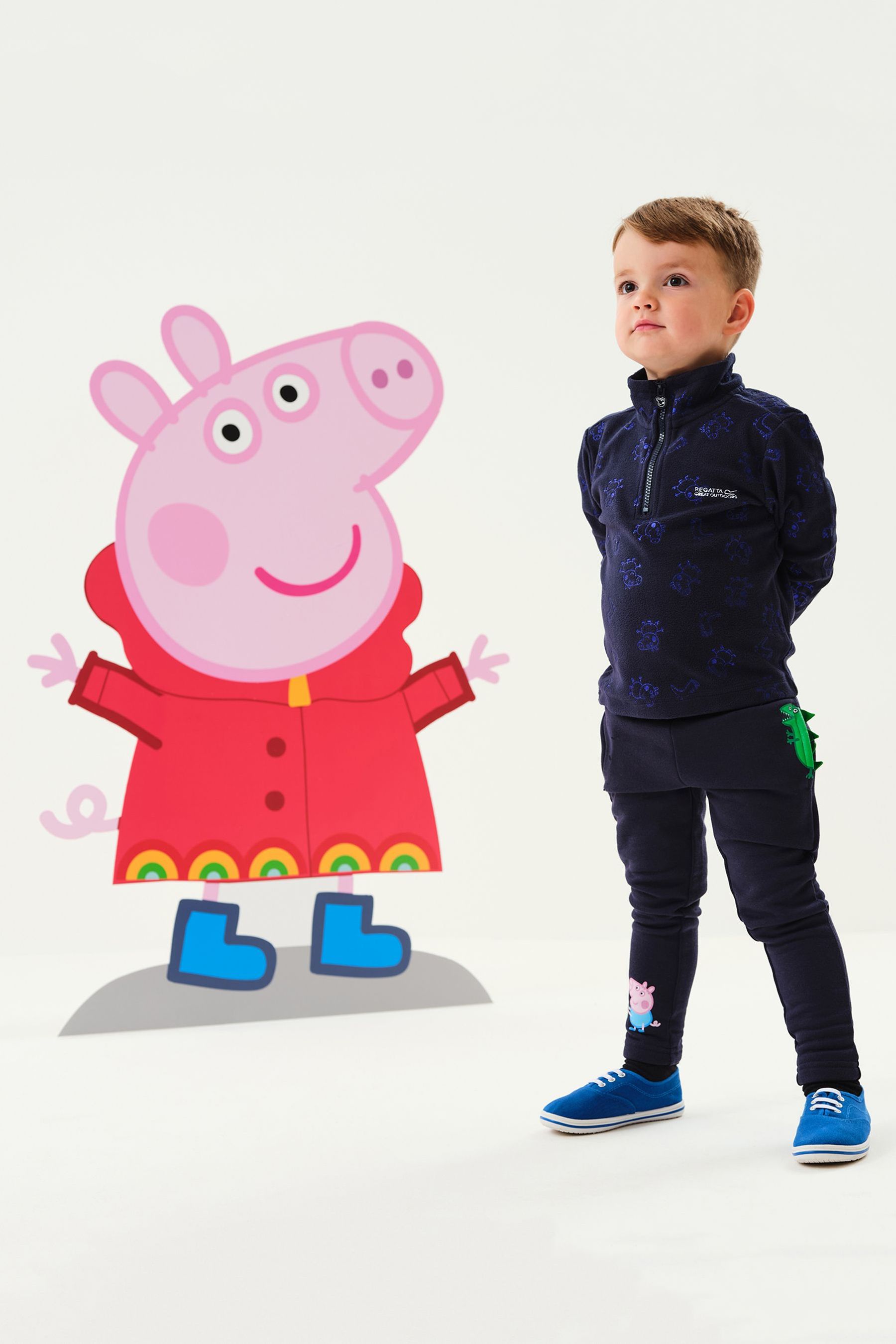 Buy Regatta Blue Peppa Pig Dinosaur Joggers from Next Luxembourg