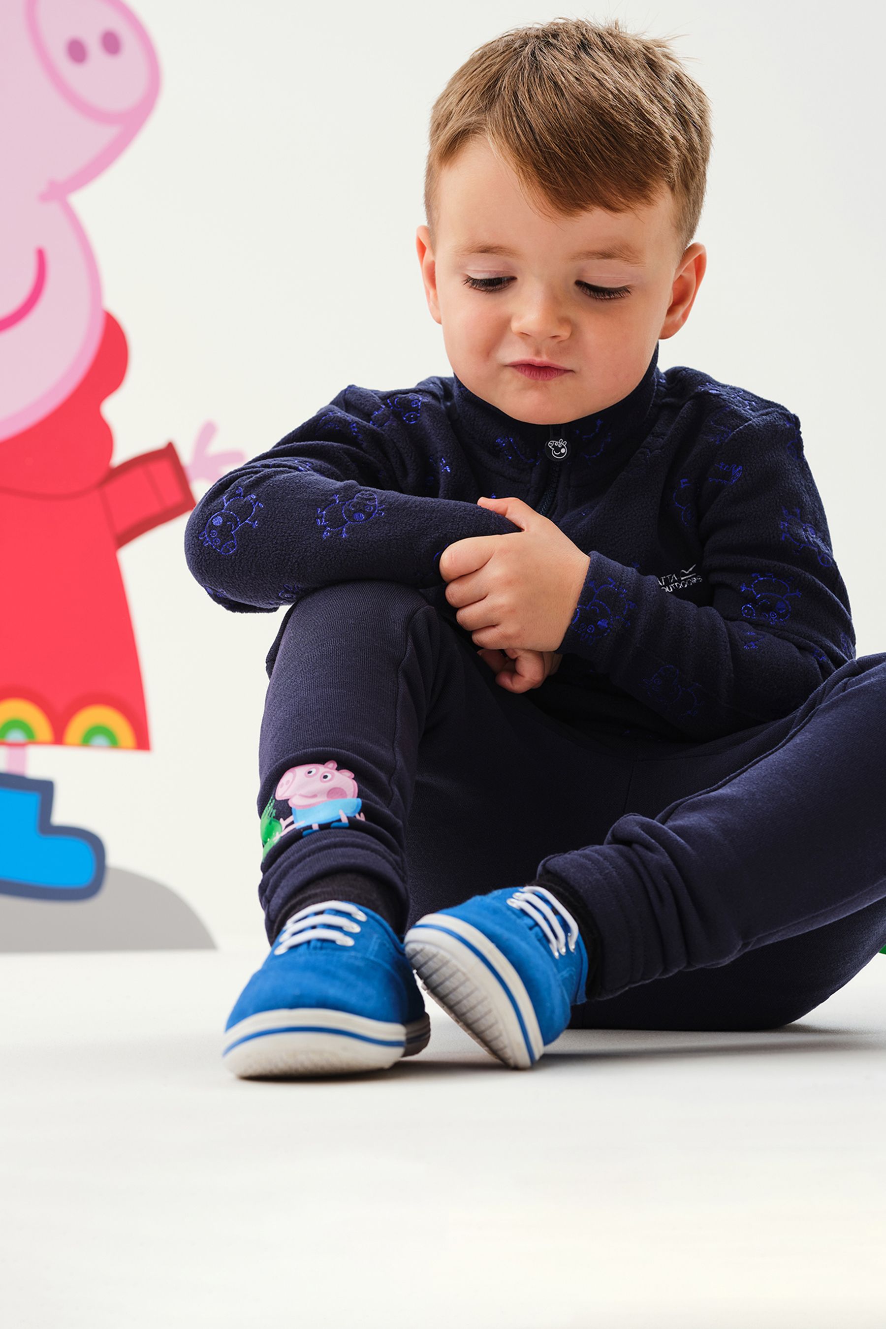 Buy Regatta Blue Peppa Pig Dinosaur Joggers from Next Luxembourg