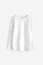 Pink/White Star 2 Pack Kind To Skin Pyjamas Set (9mths-12yrs) - Image 5 of 9