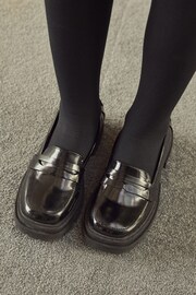 Black Chunky Loafers - Image 2 of 6