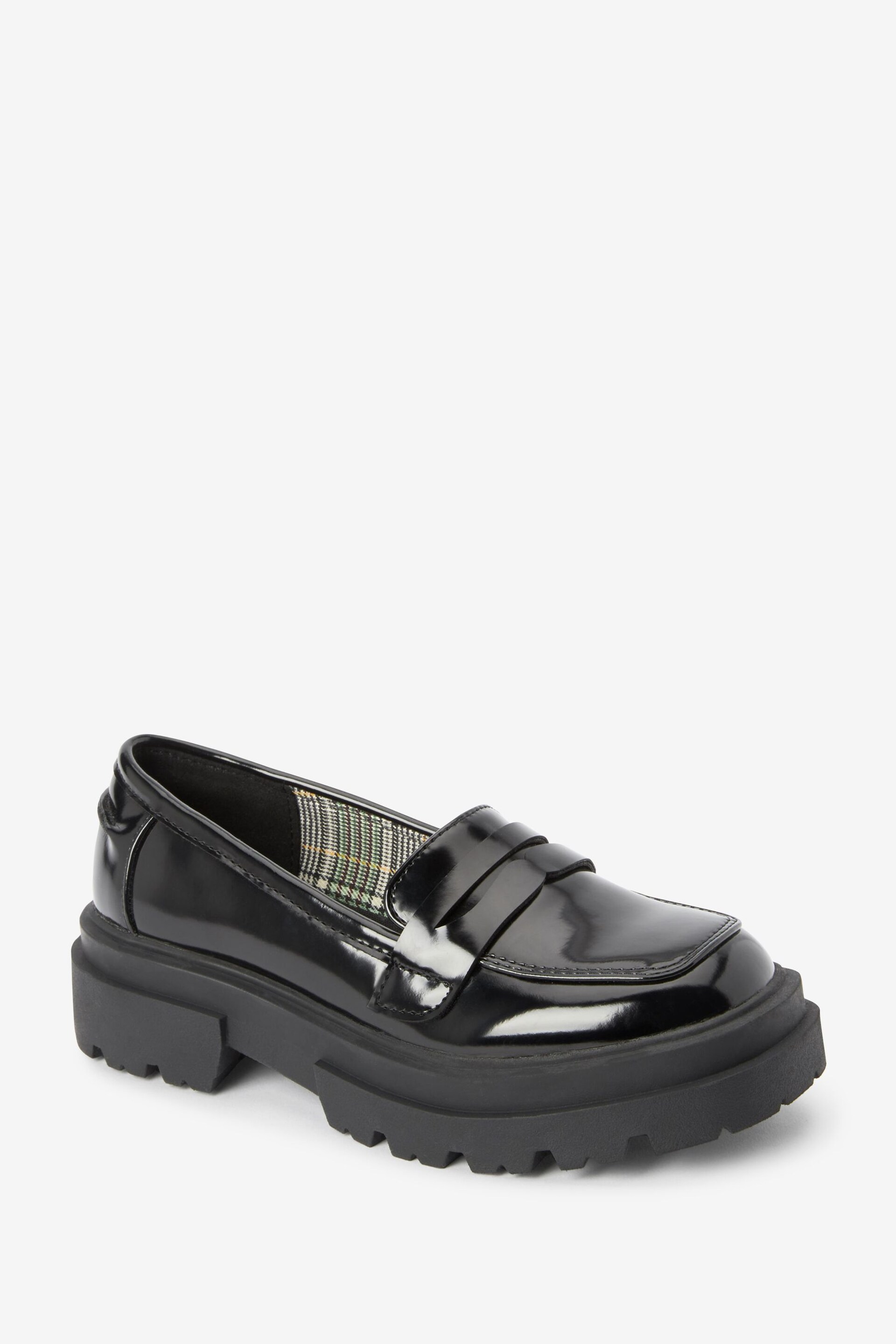 Black Chunky Loafers - Image 5 of 6