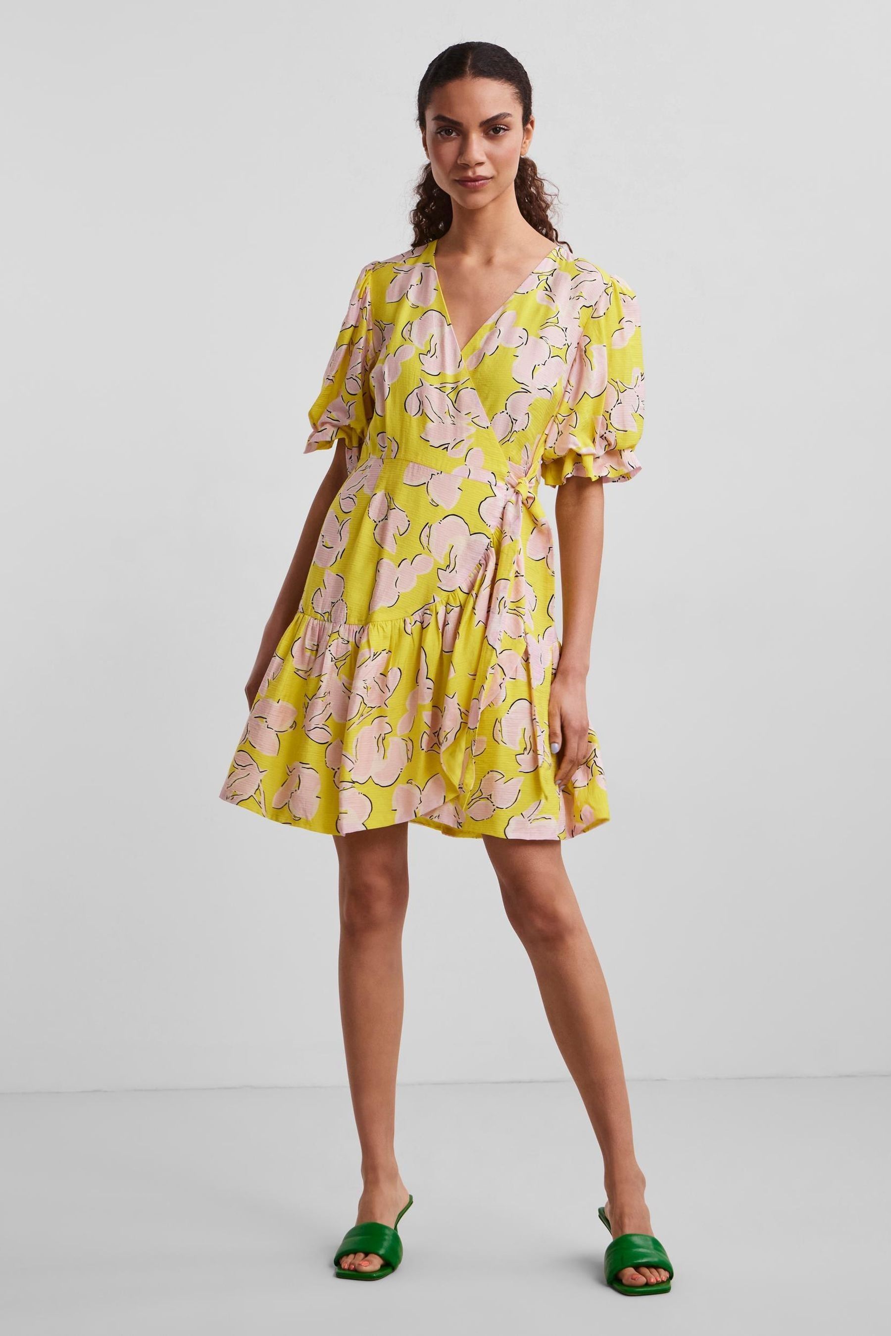 Yas yellow dress top