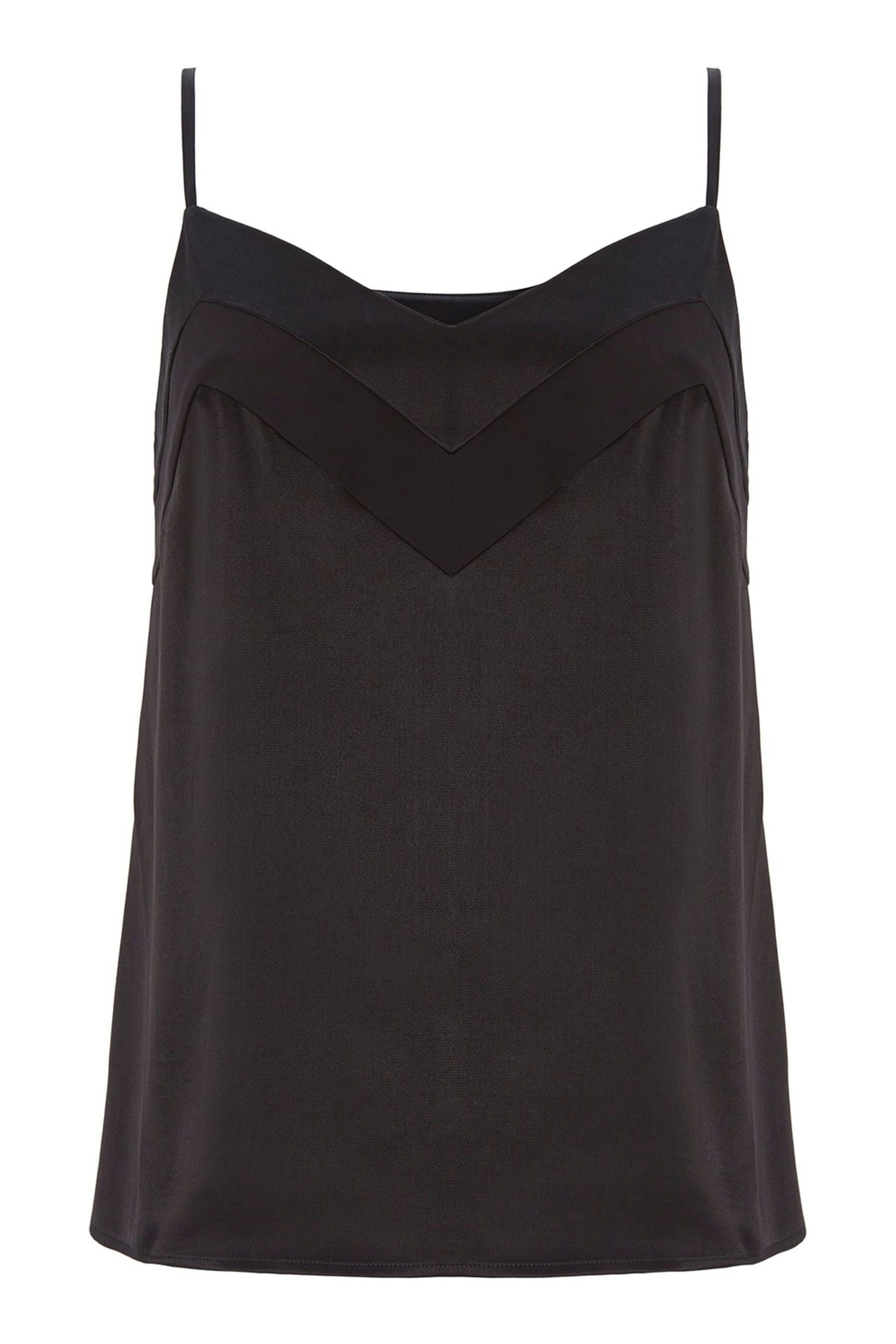 Buy Mint Velvet Black V Neck Cami from the Next UK online shop
