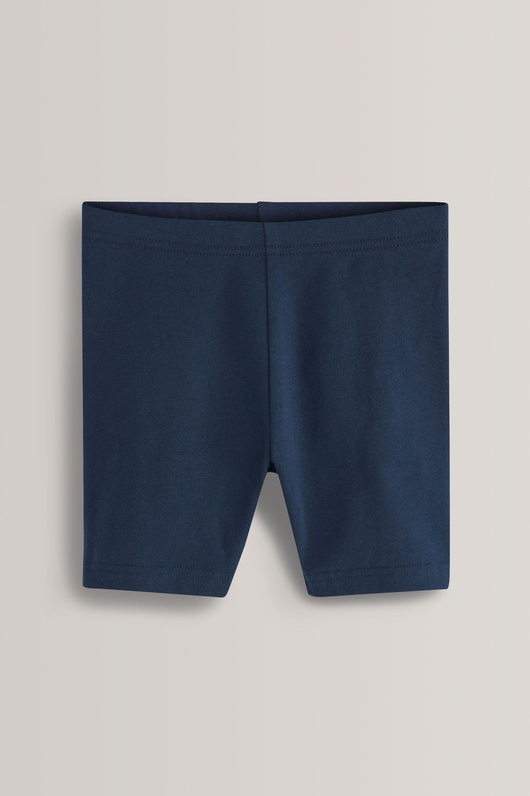 Navy Blue Regular Length 5 Pack Cotton Rich Stretch Cycle Shorts 3 16yrs