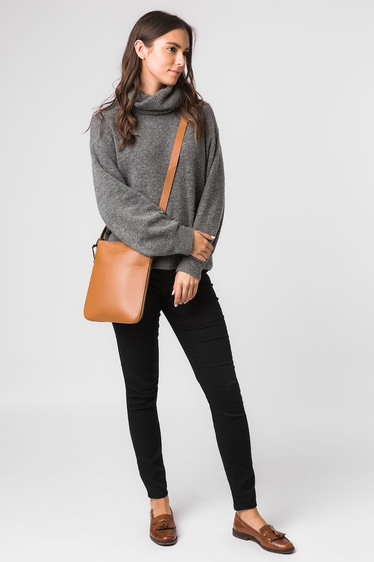 Conkca Lautner Vegetable-Tanned Leather Cross-Body Bag - Image 6 of 6