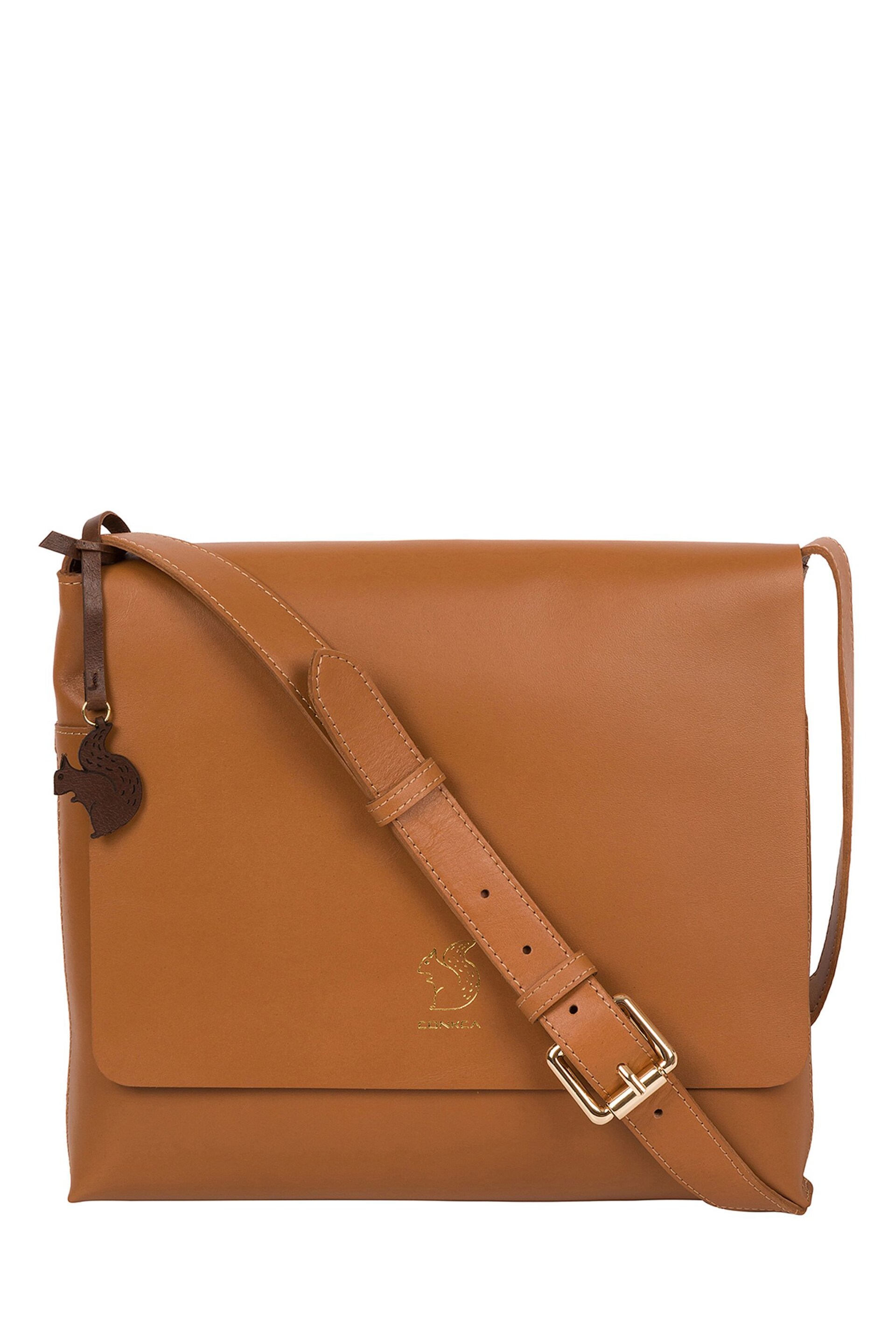 Conkca Bale Vegetable-Tanned Leather Cross-Body Bag - Image 2 of 5