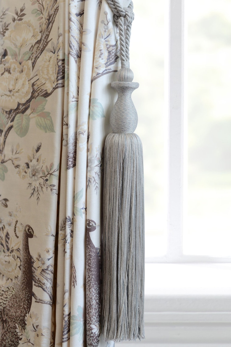 Laura Ashley Silver Lucinda Curtain Tieback - Image 1 of 3