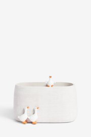 White Geese Toothbrush Tidy - Image 2 of 4