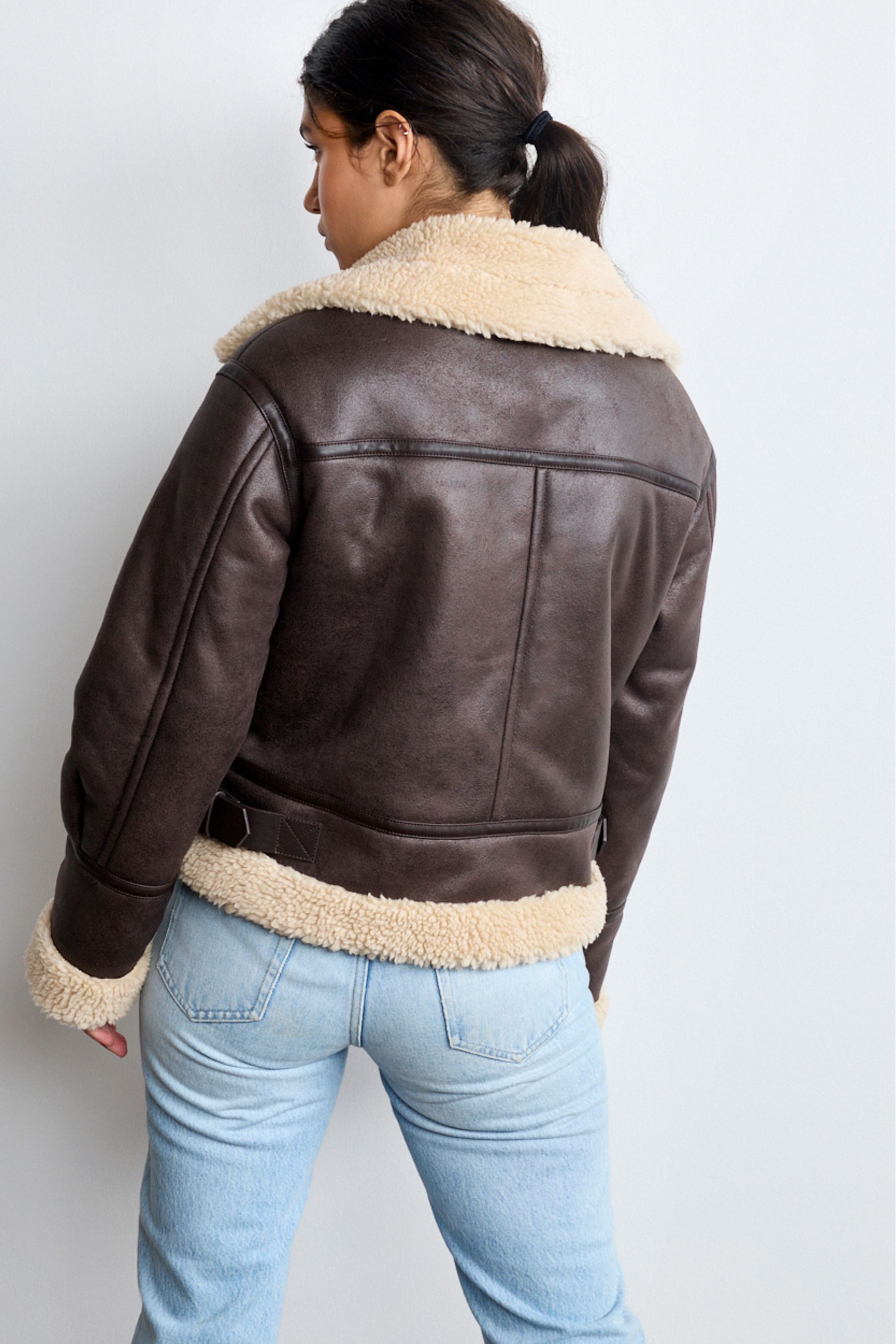 Aviator jacket womens next cheap